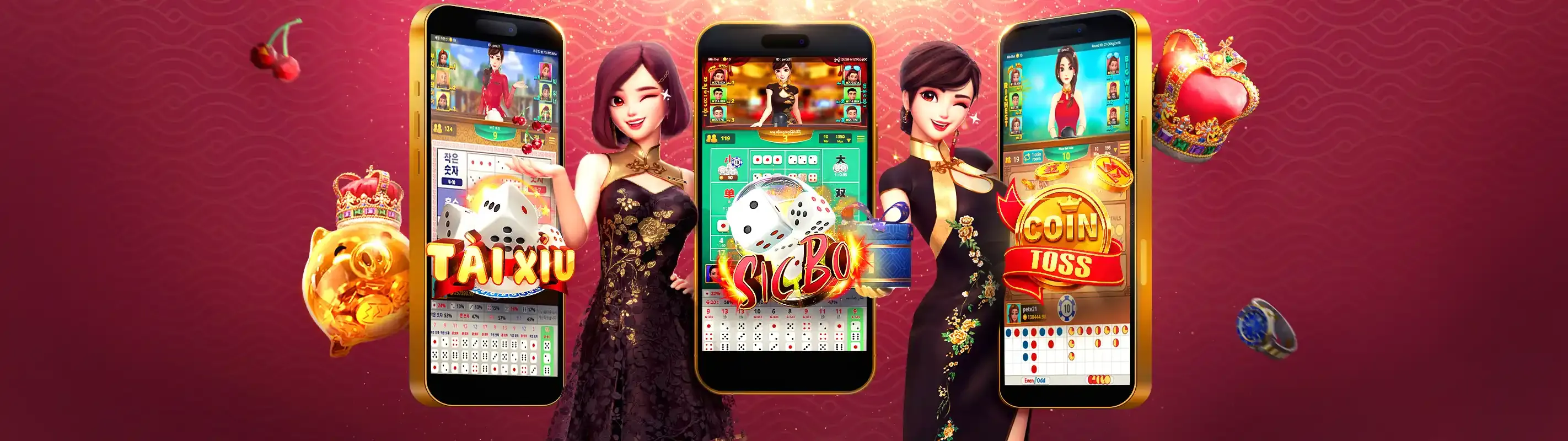 Giao diện ứng dụng 8xx Casino trên điện thoại di động