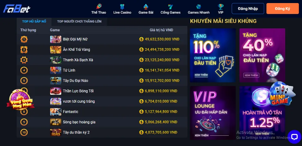 Chương Trình VIP Độc Quyền tại 8xx Casino